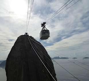 Von der Mittelstation gesehen