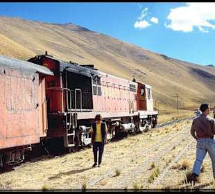 Zugfahrt von Puno nach  Cuzco
