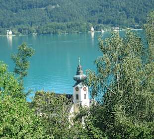 Blick auf den Attersee
