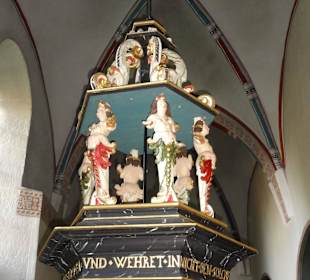 Schalldeckel der Kanzel