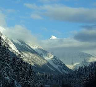 Auf dem Trans Canada Highway