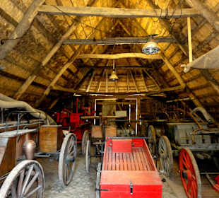 Sammlung von Feuerwehrgeräten