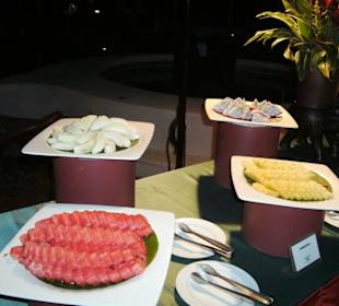 Buffet beim Themenabend