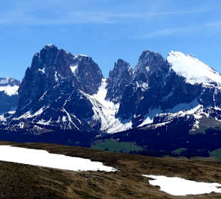 Blick auf die Langkofelscharte