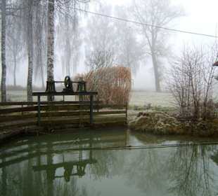 Die alte Mühle im Nebel
