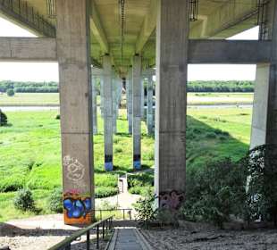 Aufgang zur Huntebrücke