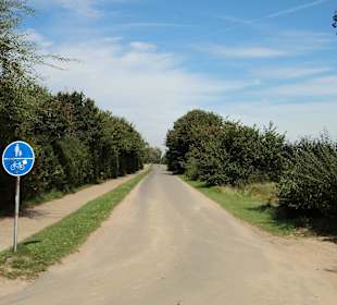 Weg zum Strand