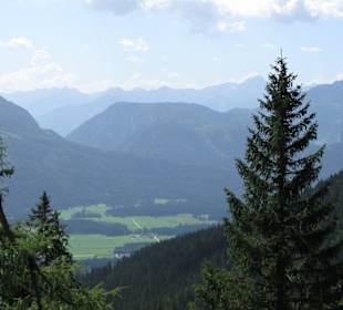 Bergpanorama von Mautstraße aus