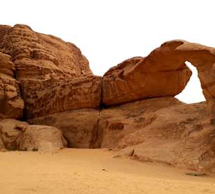 Wüstenlandschaft Wadi Rum