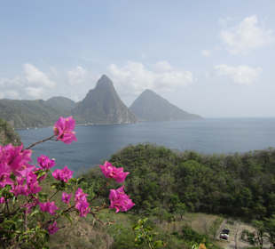 Vom Jade Mountain aus. 
