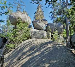 Rundgang durch das Felsenlabyrinth Luisenburg