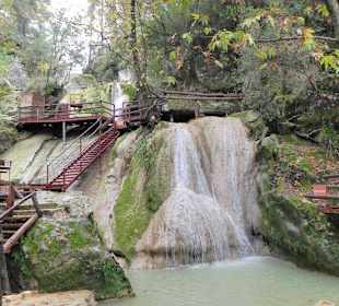 Am Wasserfall im Taurus Gebirge