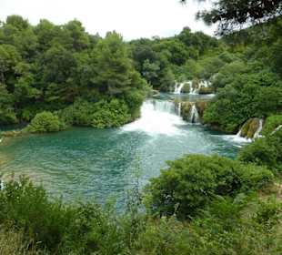 Travertin - Wasserfälle