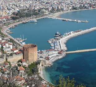 Der Hafen von Alanya