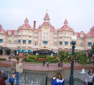 Ein Hotel und zugleich der Eingang