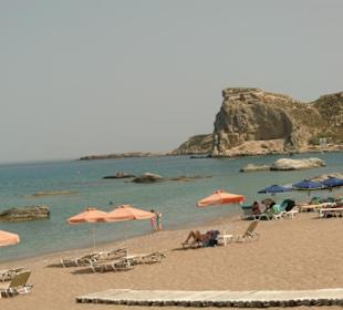 Stegna-Strand (nicht Hotelstrandabschnitt)