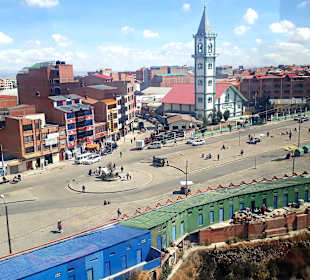 Ausblick Linea Plateada