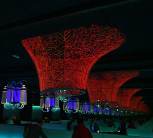 Spiegelsaal am Schluss der Kellerwelten