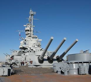 USS Alabama im Battleship Memorial Park in Mobile