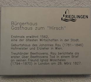 Geburtshaus Johannes Rau - Bürgerhaus