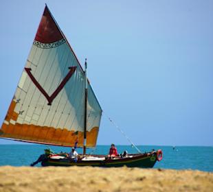 Strand in Bibione Juni 2012