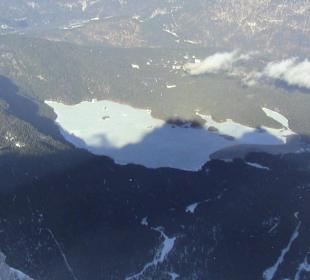 Fahrt auf die Zugspitze