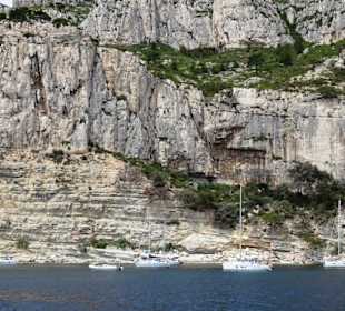 Bootsfahrt durch die Calanques