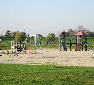 KInderspielplatz am Strand Burhave