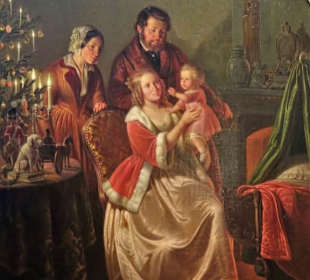 Exponate des Weihnachtsmuseums