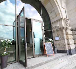 Eingang zur Terrasse