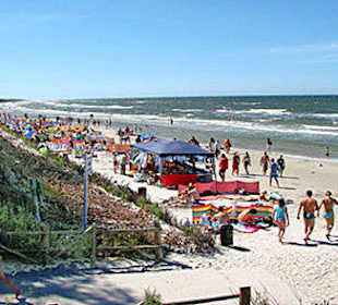 Plaża w Lubiatowie - przyjazna okolica