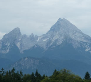Blick auf Watzmann (Wanderung zur Kneifelspitze)