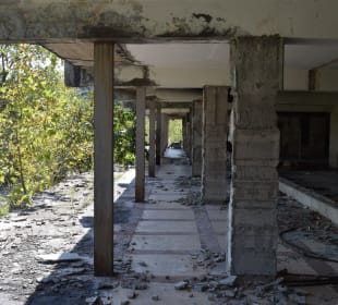 Ruine eines Sanatoriums