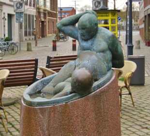 Platz gegenüber dem Mini Eiscafe Mario