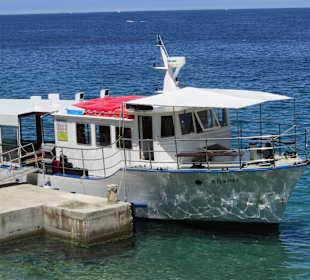 Die Fähre nach Rovinj (fährt stündlich)