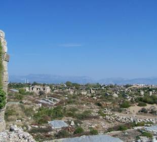 Blick über Antik-Side von der Stadtmauer aus 3