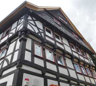 Bei einem Altstadtbummel durch Alsfeld