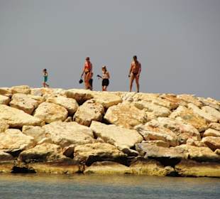 Am Hafen von Evrenseki Ende Mai