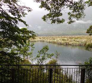 Haltepunkte an der Zufahrtsstraße