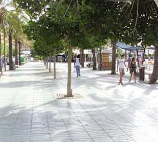 Teil der Meerespromenade