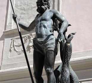 Eindrücke vom Neptunbrunnen