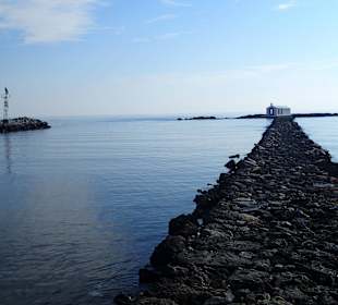 Weg zur Agios Nikolaos Kapelle
