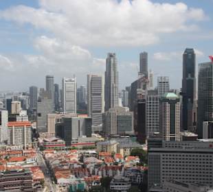 Ausblick über Chinatown