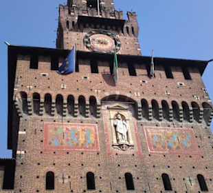 Central tower of the castle