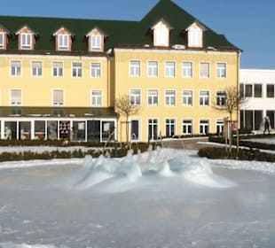 Viel Eis im neuen Isarpark