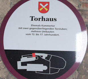 Historische Beschreibung Torhaus