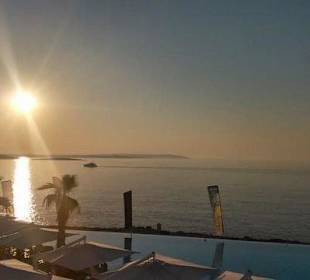 Sonne über Gozo, Cafe del mare