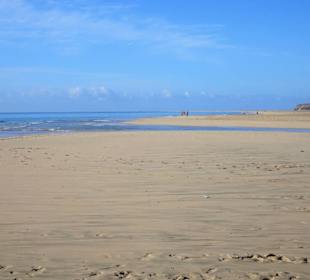 Spaziergang an der Playa Barca
