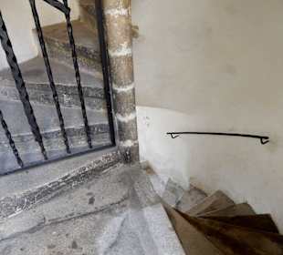 Treppe zum Untergeschoß