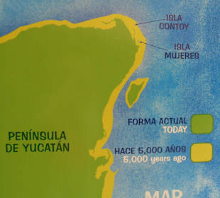 Tafel zur Entwicklung Yucatans